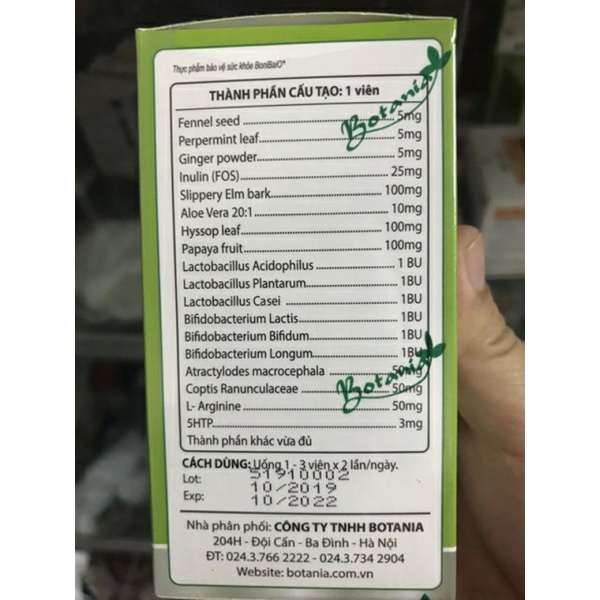 ✅ BoniBaio- Hỗ Trợ Điều Trị Viêm Đại Tràng