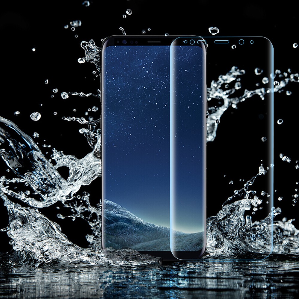 Kính Cường Lực 21D Bảo Vệ Toàn Màn Hình Cho Samsung S6 S7 S8 S9 S10 S10E 5G Note 8 9 10 Pro Lite Plus Edge