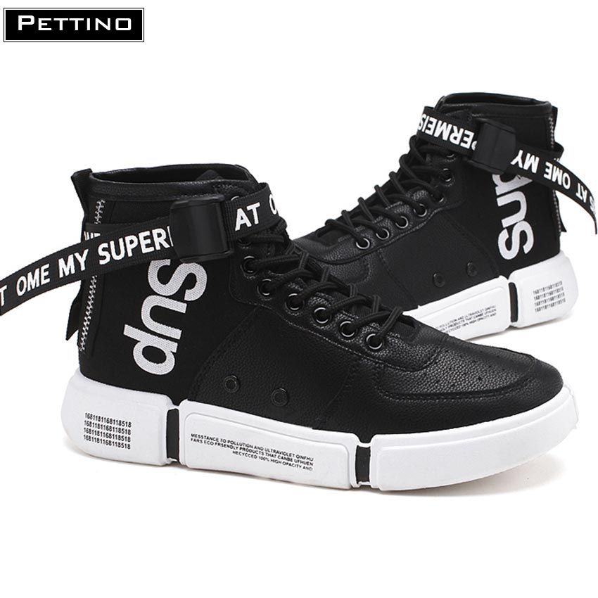 Giày sneaker nam cổ cao cá tính chất đẹp PETTINO - TC01