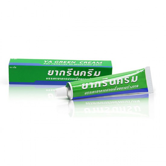 Kem Lạnh Thoa Đau Nhức Xương Khớp - Bong Gân - Kem Lạnh -Ya Green Cream Yanhee 50g