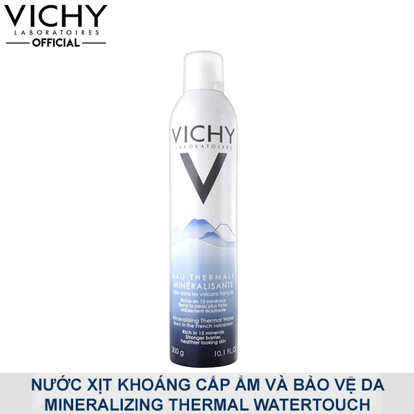 Nước Xịt Khoáng Dưỡng Da Và Cấp Ẩm Vichy 300ml - Pháp Chính Hãng