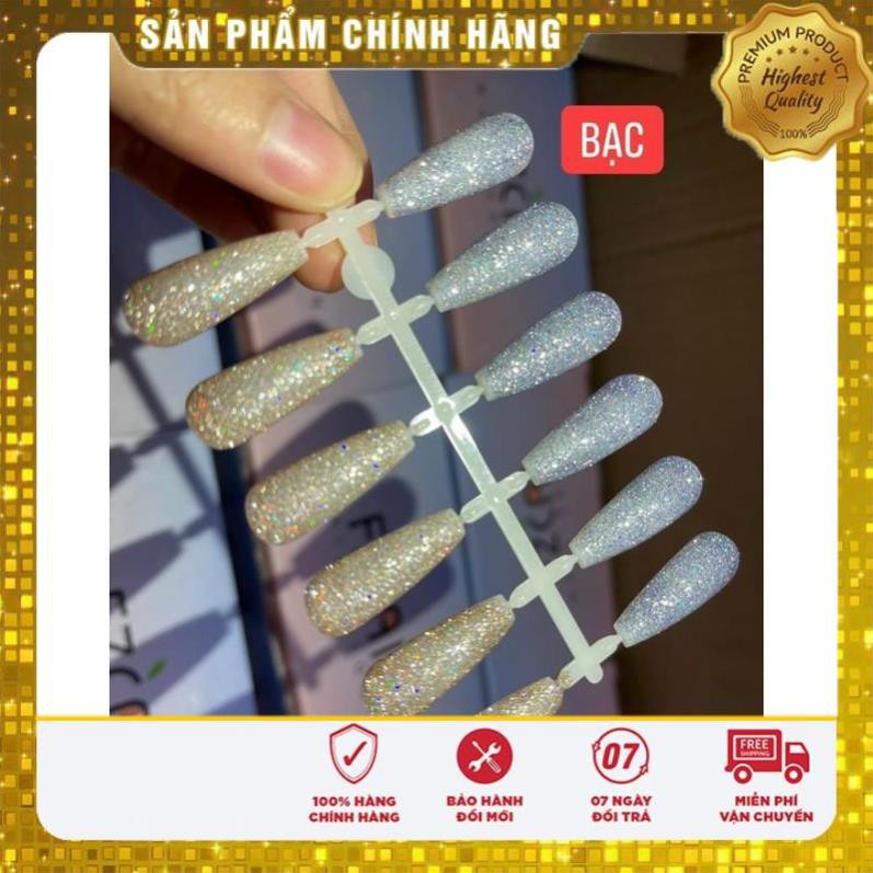 Gel nhũ flats sơn móng siêu sáng 2 màu bạc , vàng