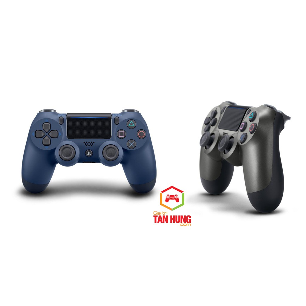 Tay Cầm PS4 Slim Pro DualShock 4 màu Ghi Đen CH Full Box New Seal 100%