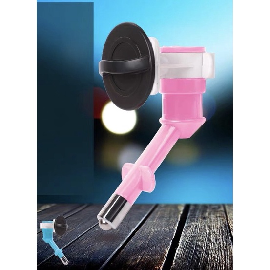 Bình nước treo gắn chuồng lồng tự động cho chó mèo siêu chắc chắn 330ml