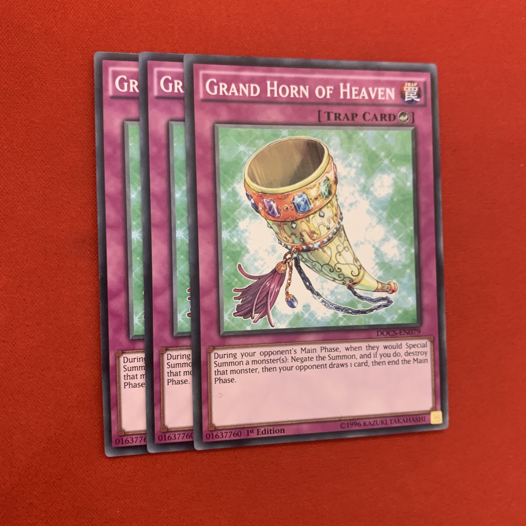 [EN][Thẻ Bài Yugioh Chính Hãng] Grand Horn Of Heaven