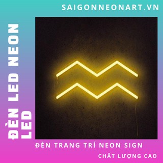 Đèn trang trí led neon sign hình CUNG BẢO BÌNH