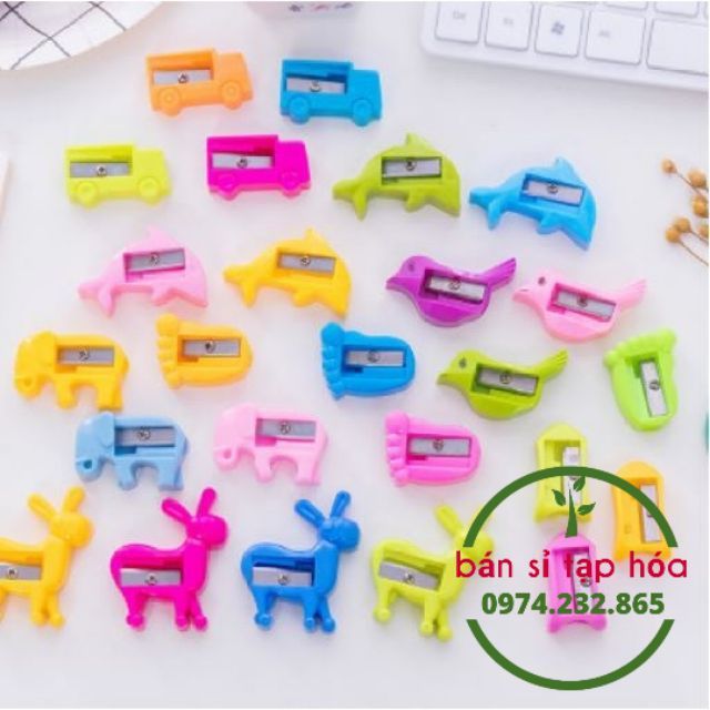 Lọ 24 Chiếc Gọt Bút Chì, Chuốt Chì Hình Đẹp