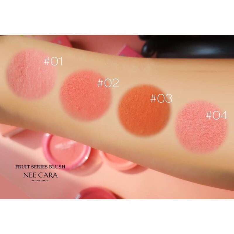 MÁ HỒNG NEE CARA FRUIT SERIES BLUSH | BigBuy360 - bigbuy360.vn