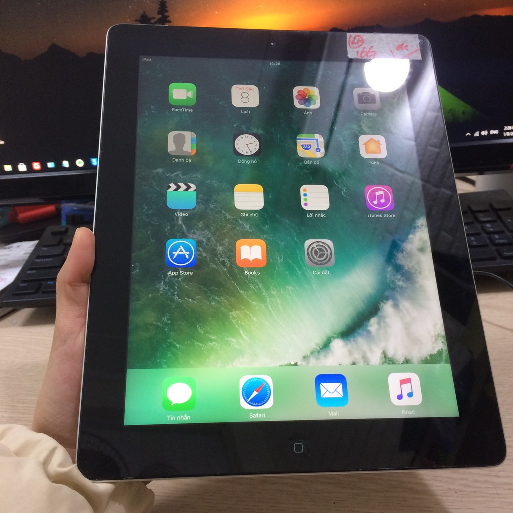 Máy tính bảng ipad 4 Quốc tế chính hãng Apple ios 10 chạy mượt loa to màn cực nét pin khoẻ tối ưu học tập giải trí | BigBuy360 - bigbuy360.vn