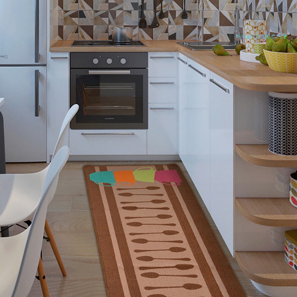 Thảm Lót Sàn Chống Trượt Hình Ly Trà Độc Đáo