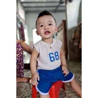 bộ quần áo ba lỗ số 68 cho bé