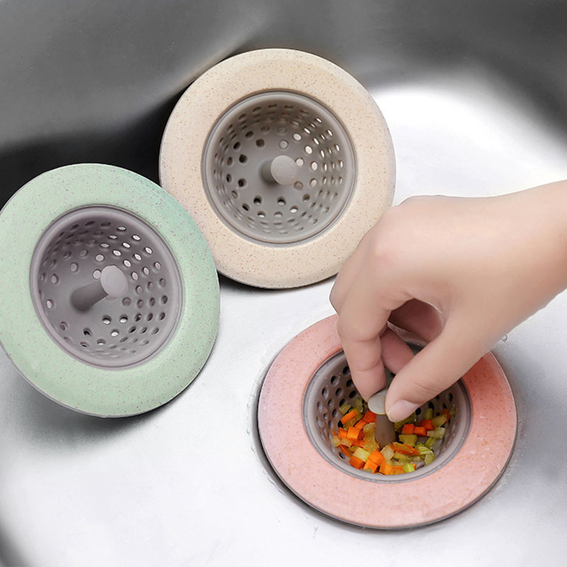 Lưới Silicone Lọc Rác Chống Tắc Nghẽn Bồn Rửa Tiện Dụng