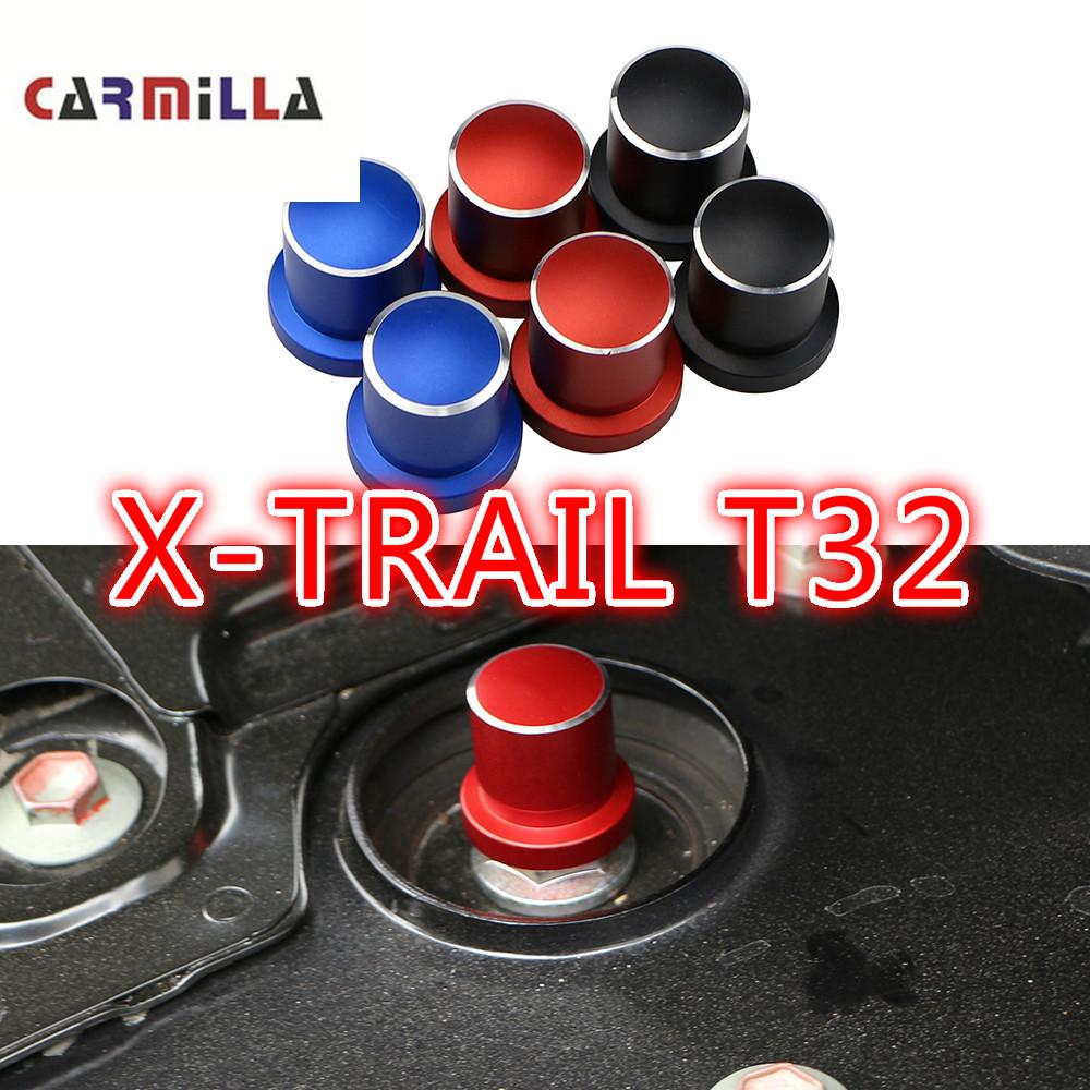 Nắp Đậy Ốc Vít Giảm Xóc Bằng Hợp Kim Nhôm Cho Xe Hơi Nissan Xtrail X-Trail T32 Rogue 2014-2020