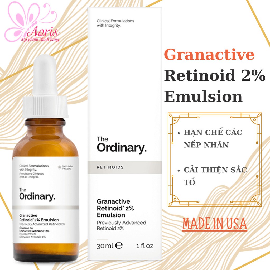 [Mã COS1904 giảm 8% đơn 300K] [Auth- Full Bill] Tinh chất Granactive Retinoid* 2% Emulsion