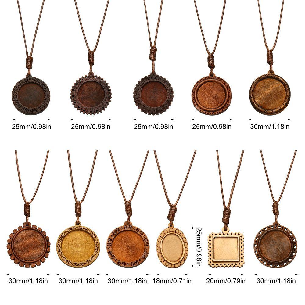 Khay Gỗ Cabochon 1 Ngăn Kích Thước 20 / 25 / 30mm