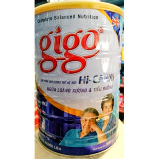 Sữa Bột GIGO HI-CANXI Lon 900gram DATE 2026