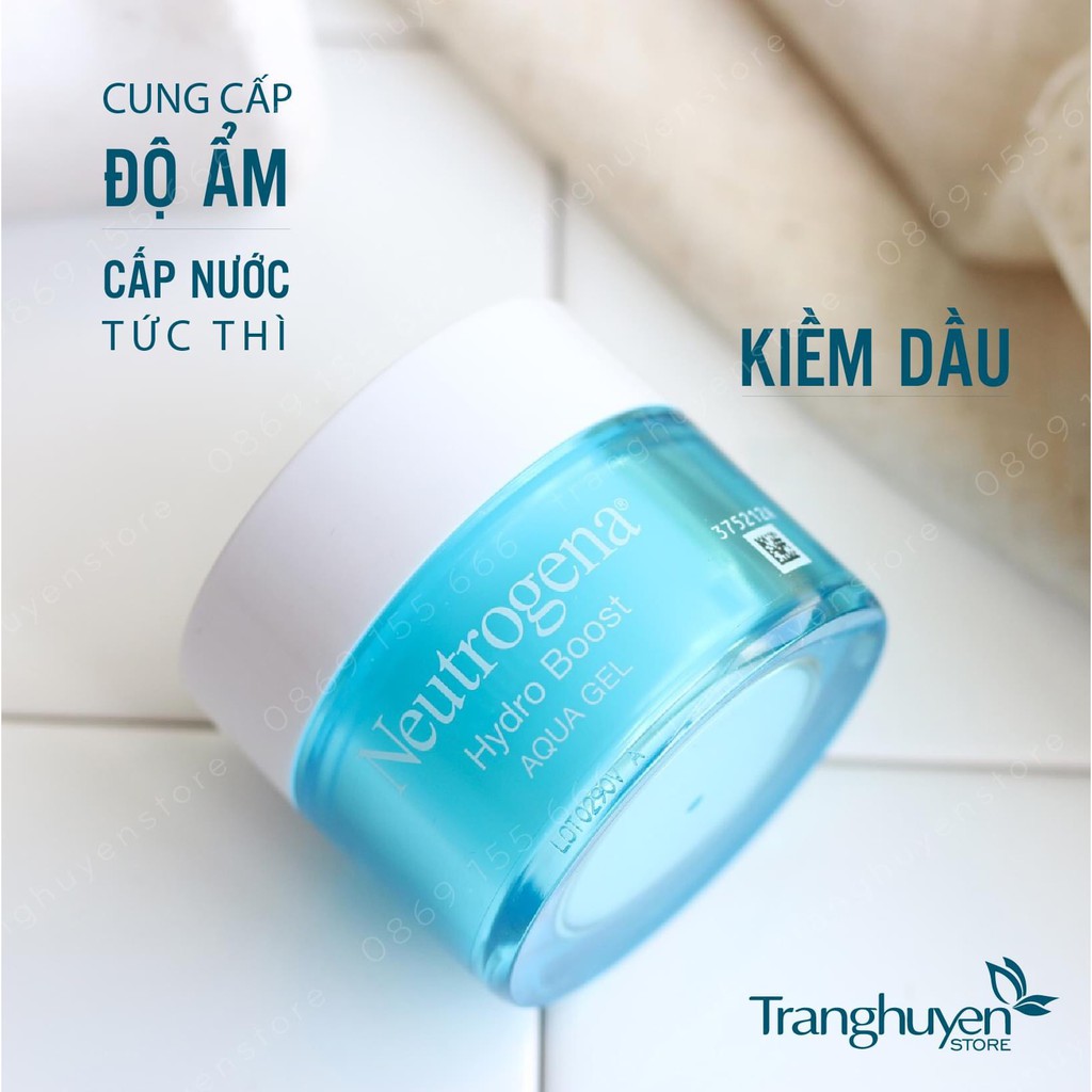 Kem Dưỡng Ẩm Cấp Nước Cho Da Hỗn Hợp, Da Nhờn Neutrogena Hydro Boost Aqua 50ml