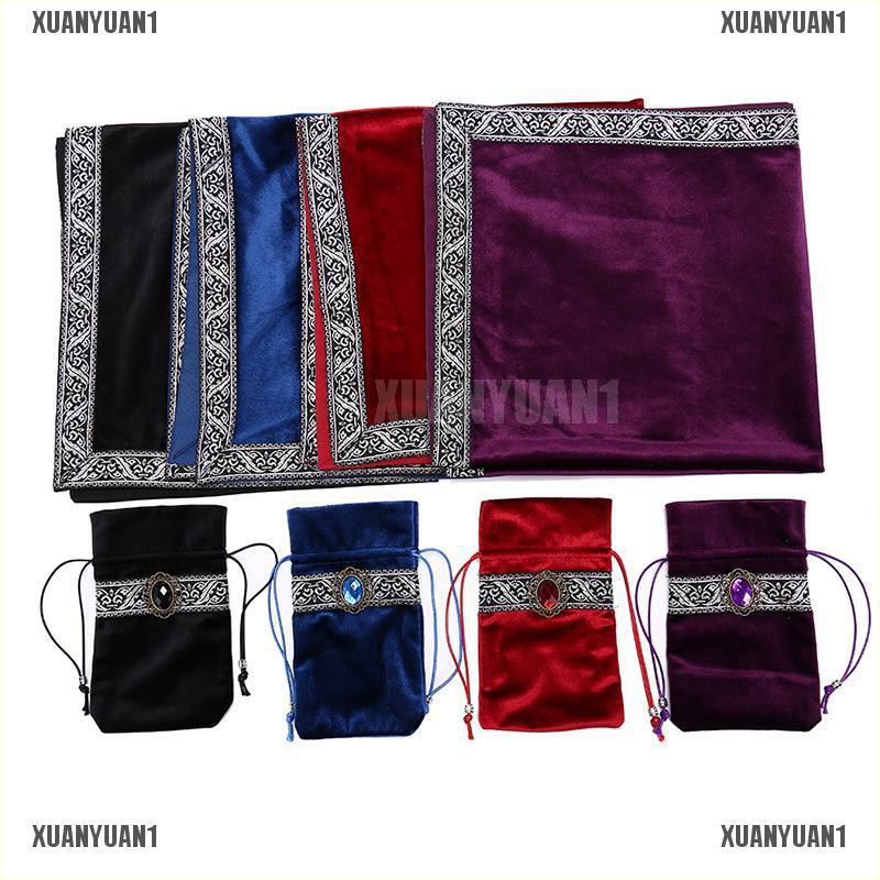 [XUANYUAN1] 1 Thẻ Bài tarot + Khăn Trải Bàn Chơi game