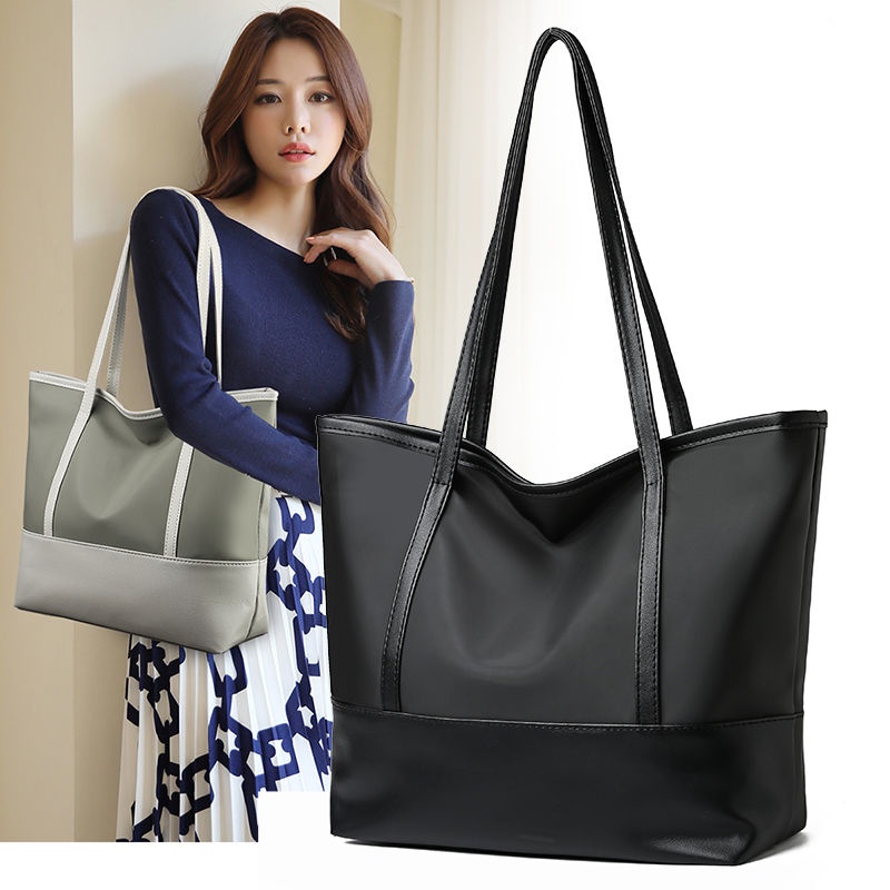 Túi Xách Canvas Chống Thấm Nước Thiết Kế Đơn Giản Phong Cách Hàn Quốc 4 Kiểu