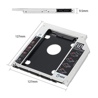 Khay Caddy ổ cứng SATA 2nd HDD HD SSD Caddy