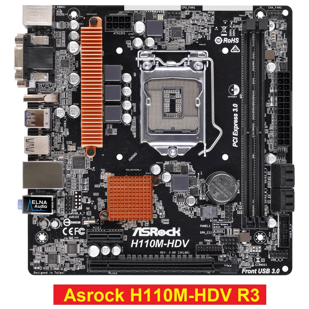 Main Asrock H110M HDV