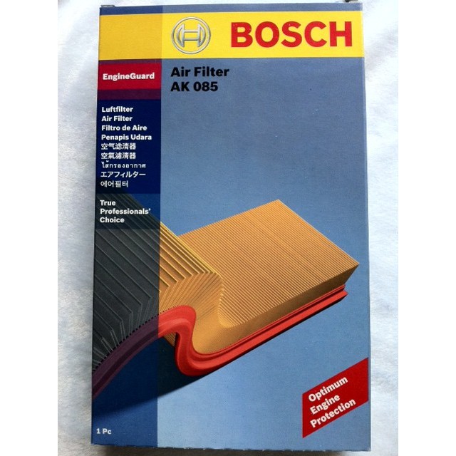 Lọc gió động cơ Bosch cho xe Morning/Picanto 05-10 Mẫu Cũ