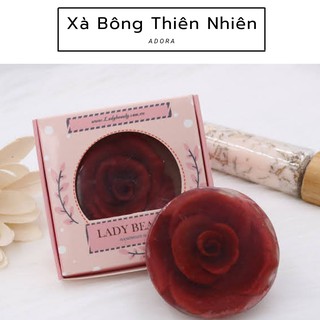 Xà phòng thiên nhiên Hoa hồng . Hướng dương ADORA - Rose. Sunflower handmade soap