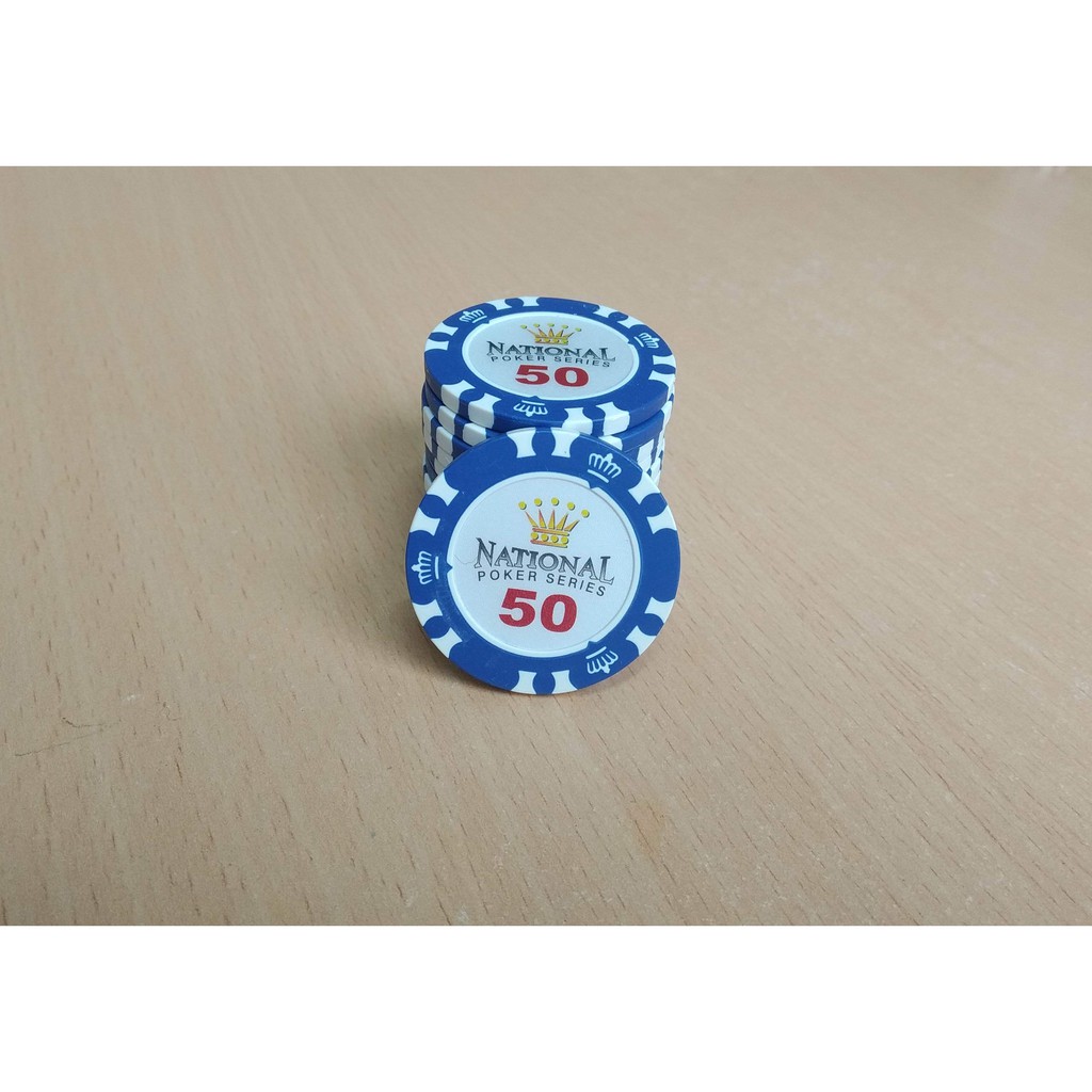 Chip/ Phỉnh National Poker Series cao cấp