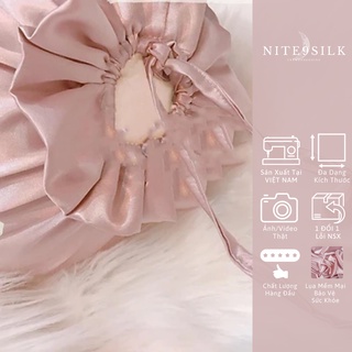 [35x100] Vỏ gối ôm lụa cao cấp, mềm mượt, mát mẻ, sang trọng - Nite9 Silk