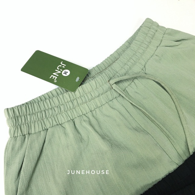 Quần đũi hãng JUNE dáng baggy cạp chun | BigBuy360 - bigbuy360.vn
