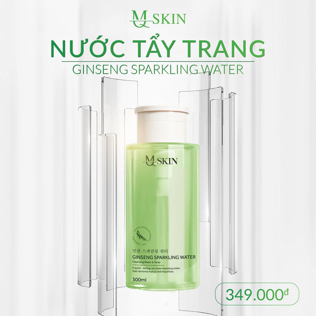 MQ SKIN Ginseng Sparking Water - Nước tẩy trang MQ SKIN