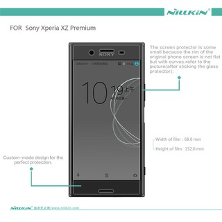 Kính cường lực xperia XZ Premium Nillkin Amazing H+