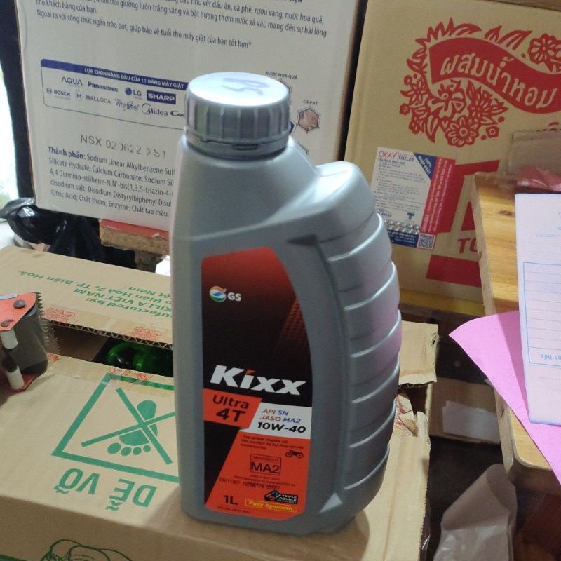 nhớt xe máy kixx 1 lit