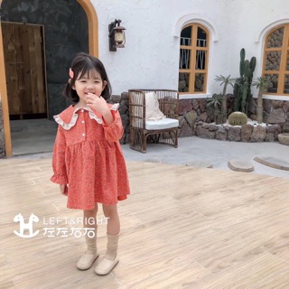 Váy babydoll hoa nhí qc
