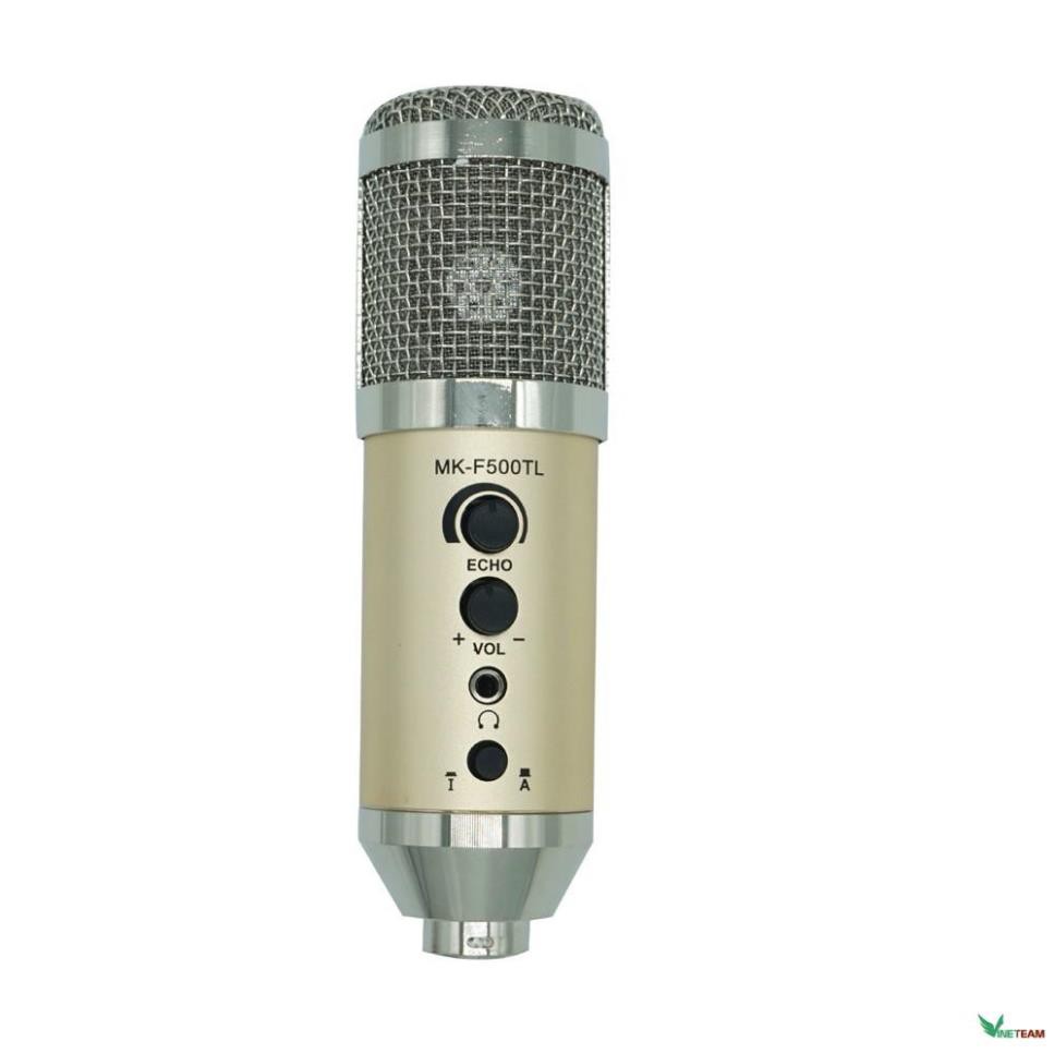 Micro livestream 3trong1 MK-F500TL BH 6 tháng - Micro thu âm cho điện thoại và máy tính MK F500TL - Micro karaoke F500