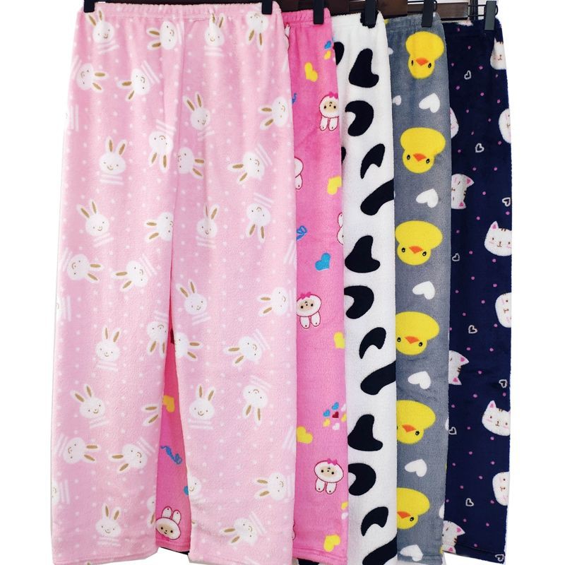 Quần ngủ bông ấm áp xinh xắn dành cho nữ | BigBuy360 - bigbuy360.vn