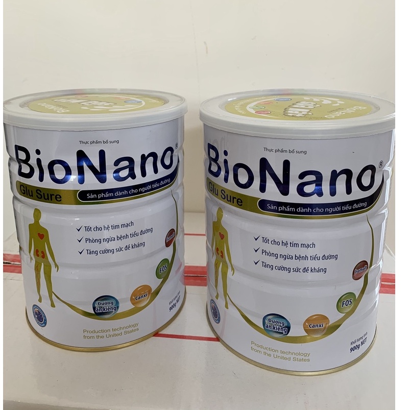COMBO 2 LON SỮA TIỂU ĐƯỜNG BIO NANO 400GR