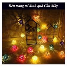 ĐÈN TRANG TRÍ CẦU MÂY THÁI LAN ĐỦ MÀU