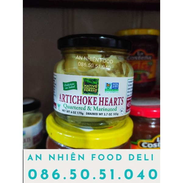Artichoke Hearts Atiso ngâm nhập khẩu từ Mỹ