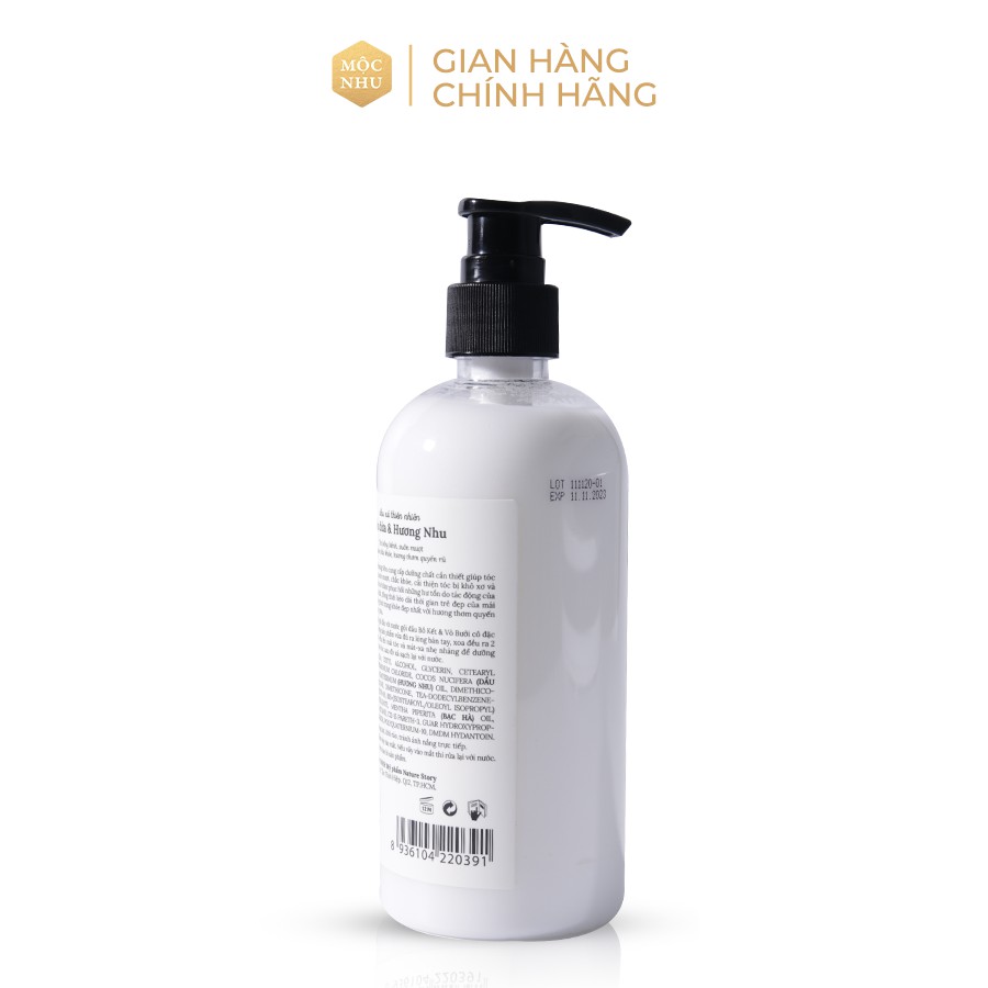 Dầu Xả Dầu Dừa Và Hương Nhu Mộc Nhu 300ml