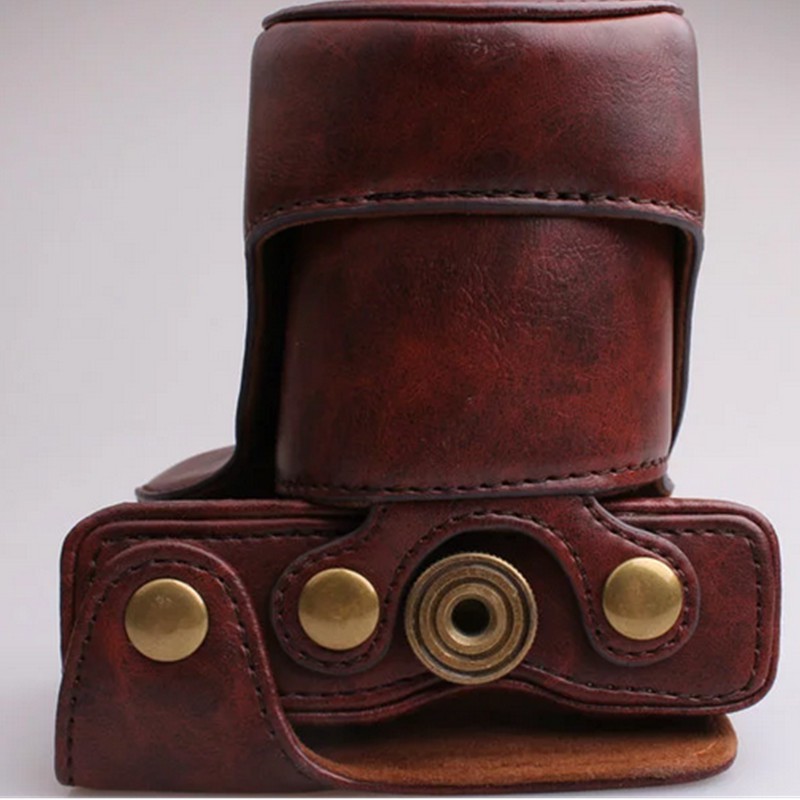 Túi Da Pu Đựng Máy Ảnh Canon EOS M10 Canon EOS M10 Kèm Ống Kính 15-45mm