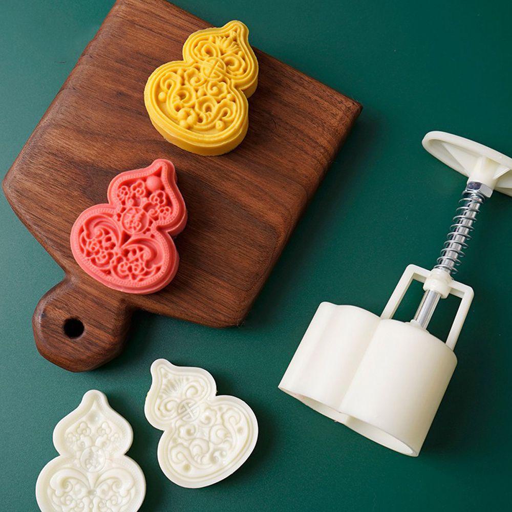 1 Bộ Khuôn Làm Bánh Trung Thu / Bánh Trung Thu / Tráng Miệng DIY 3D