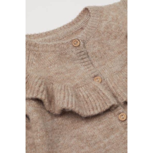 Len cardigan 2 màu cực xinh, hàng dư xịn hm.