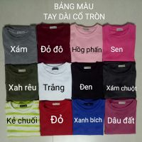 Áo thun gân tay dài, áo thun gân nữ dáng chuẩn đẹp - RUBY CLOTHING A06