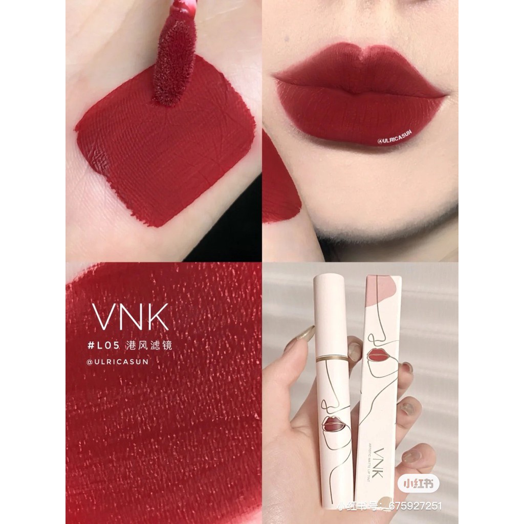 [VNK] Son kem lì VNK Artistic Matte Lip Tint (mã L)