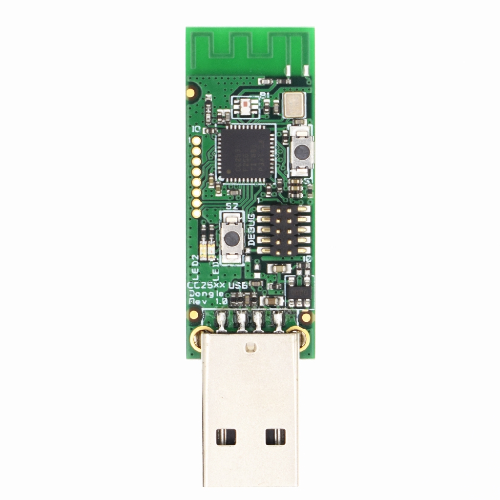 Mạch không dây Zigbee CC2531 giao diện cổng USB chuyên dụng