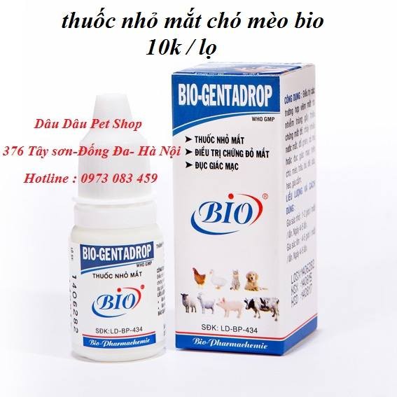 [ Bán sỉ ] NHỎ MẮT BIO CHÓ CHÓ MÈO