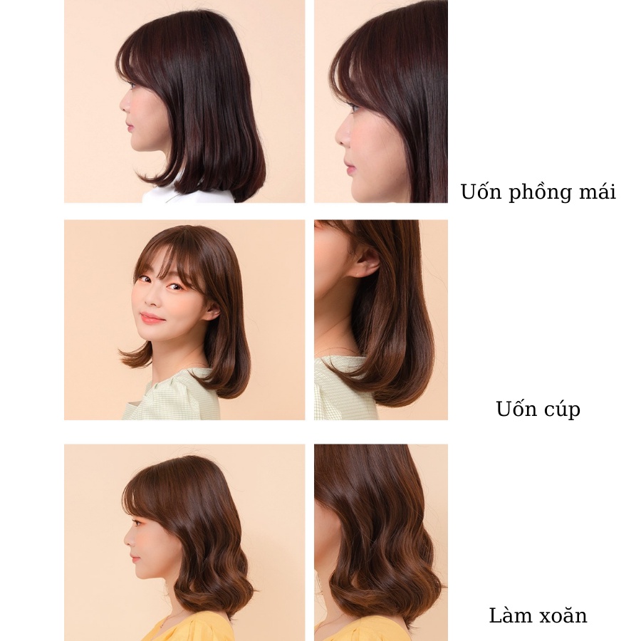 Máy kẹp duỗi tóc Vodana bỏ túi mini 360 Hàn Quốc