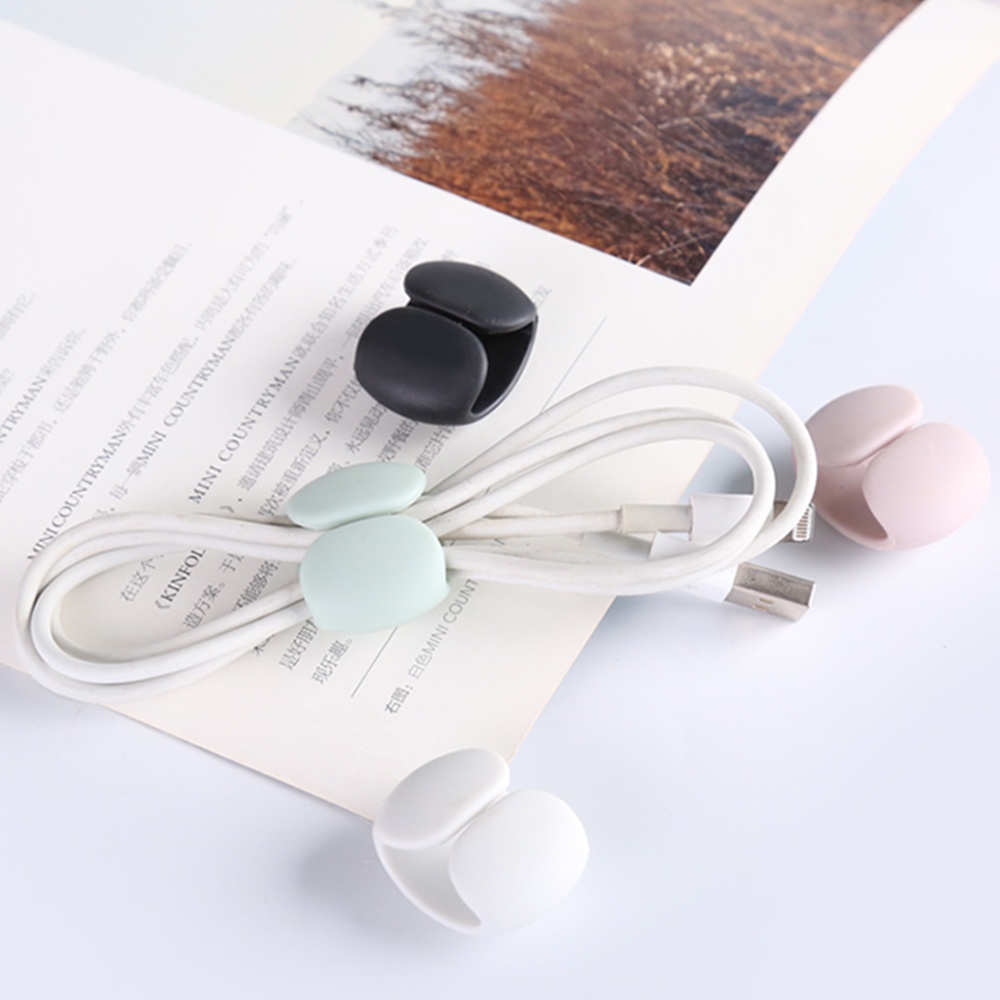 Set 4 Kẹp Nhựa Giữ Dây Cáp Gọn Gàng Taylor1