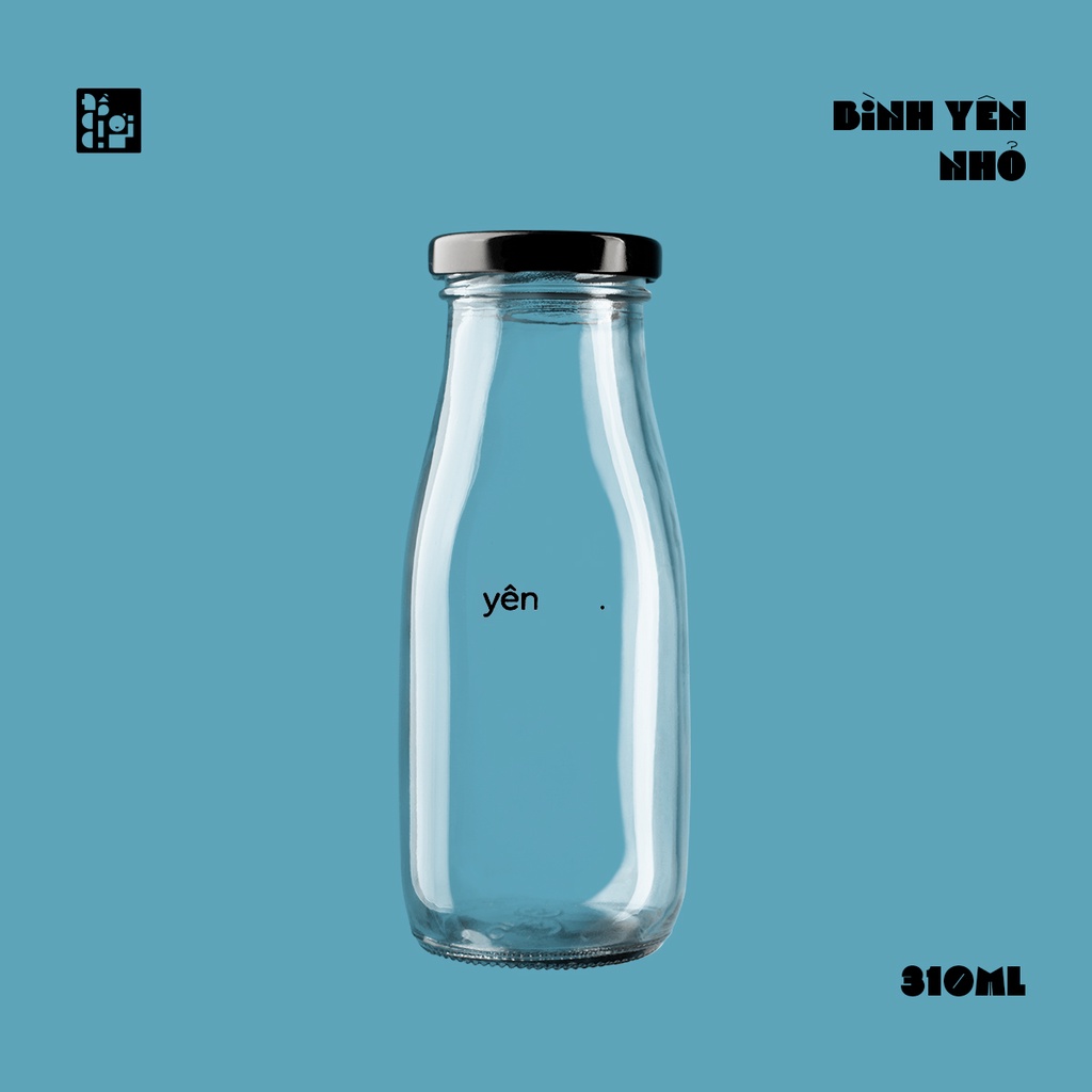 Bình Yên thuỷ tinh nhỏ - Quà tặng bạn gái, bạn trai cực ý nghĩa nhân dịp sinh nhật, kỷ niêm